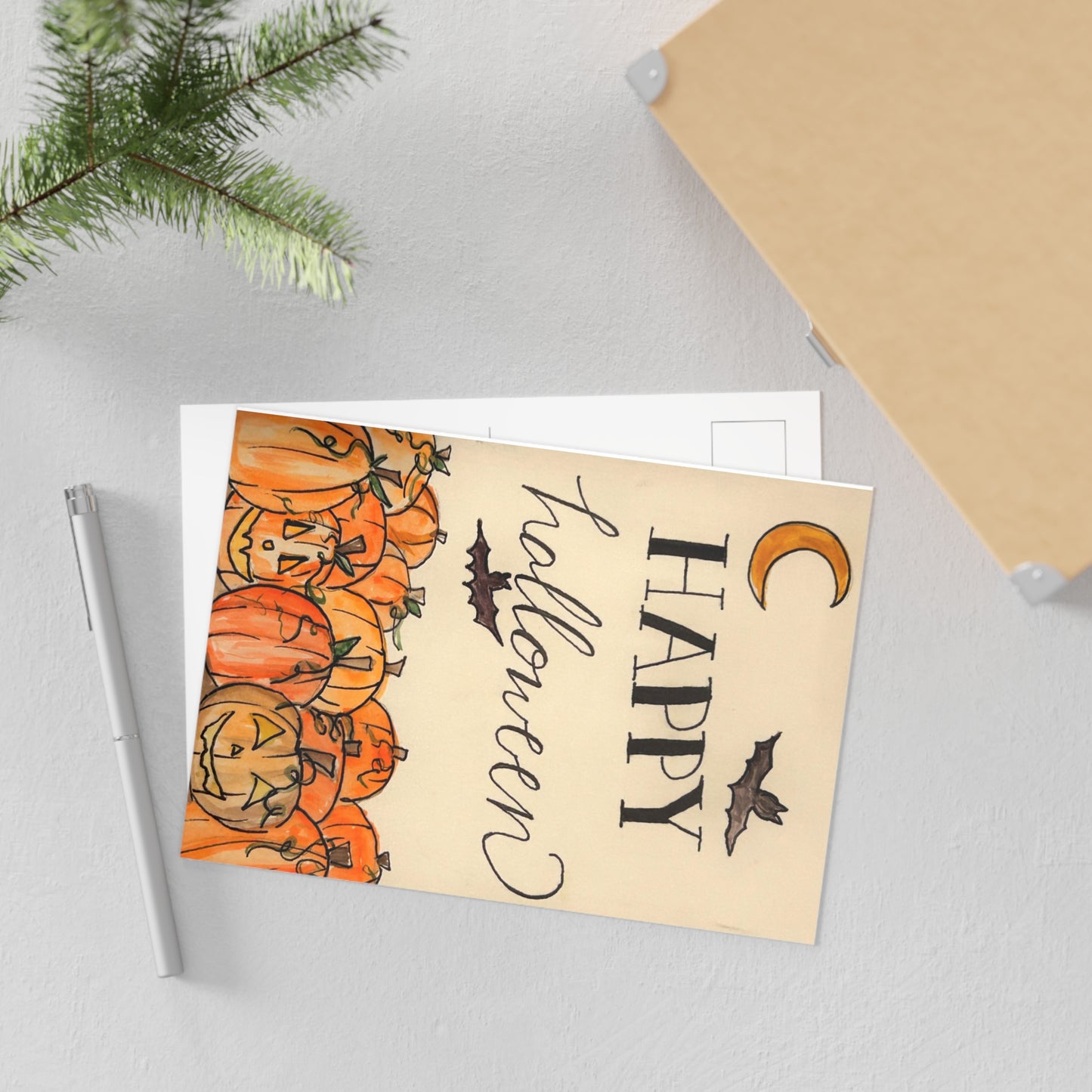 Fine Art Halloween Postcards