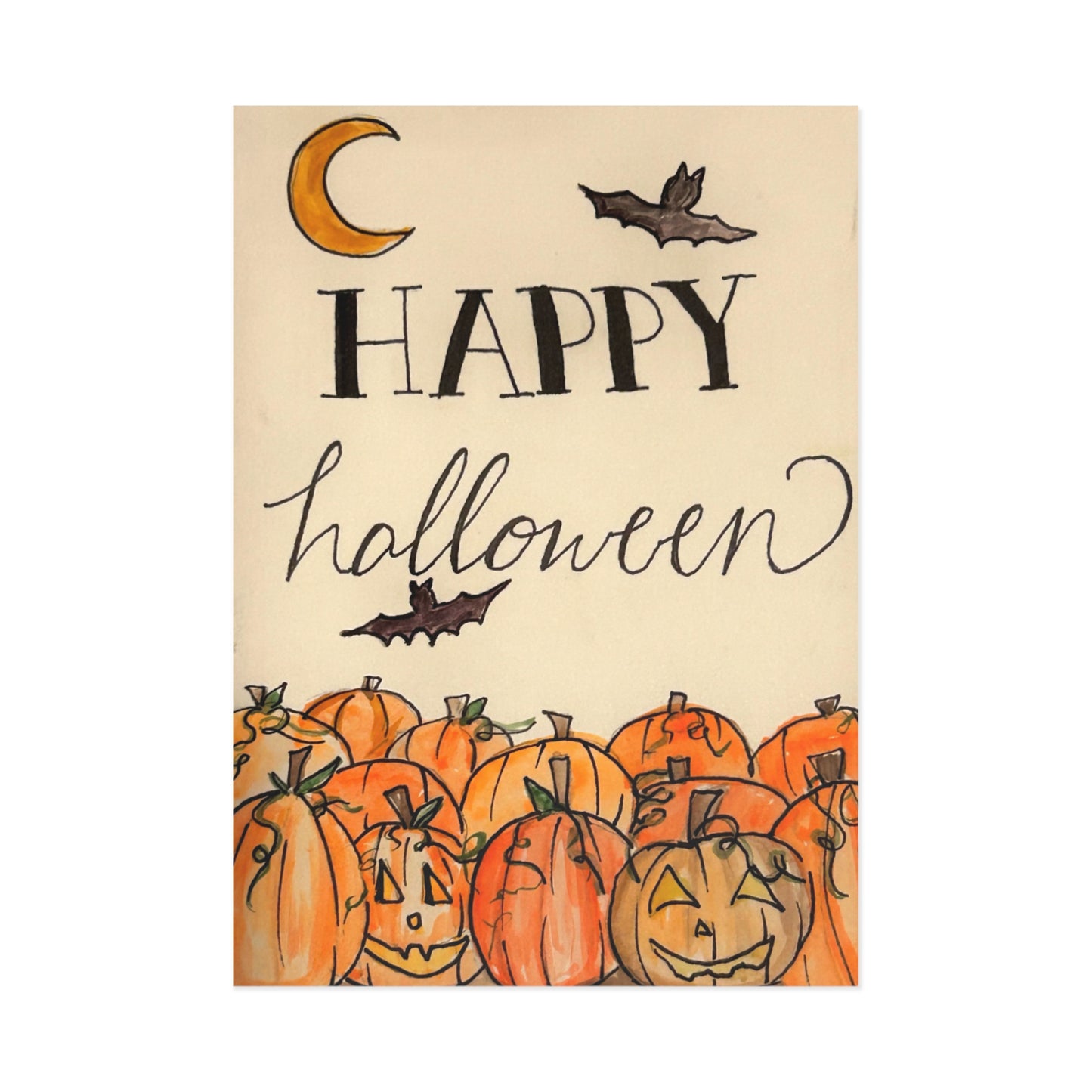 Fine Art Halloween Postcards