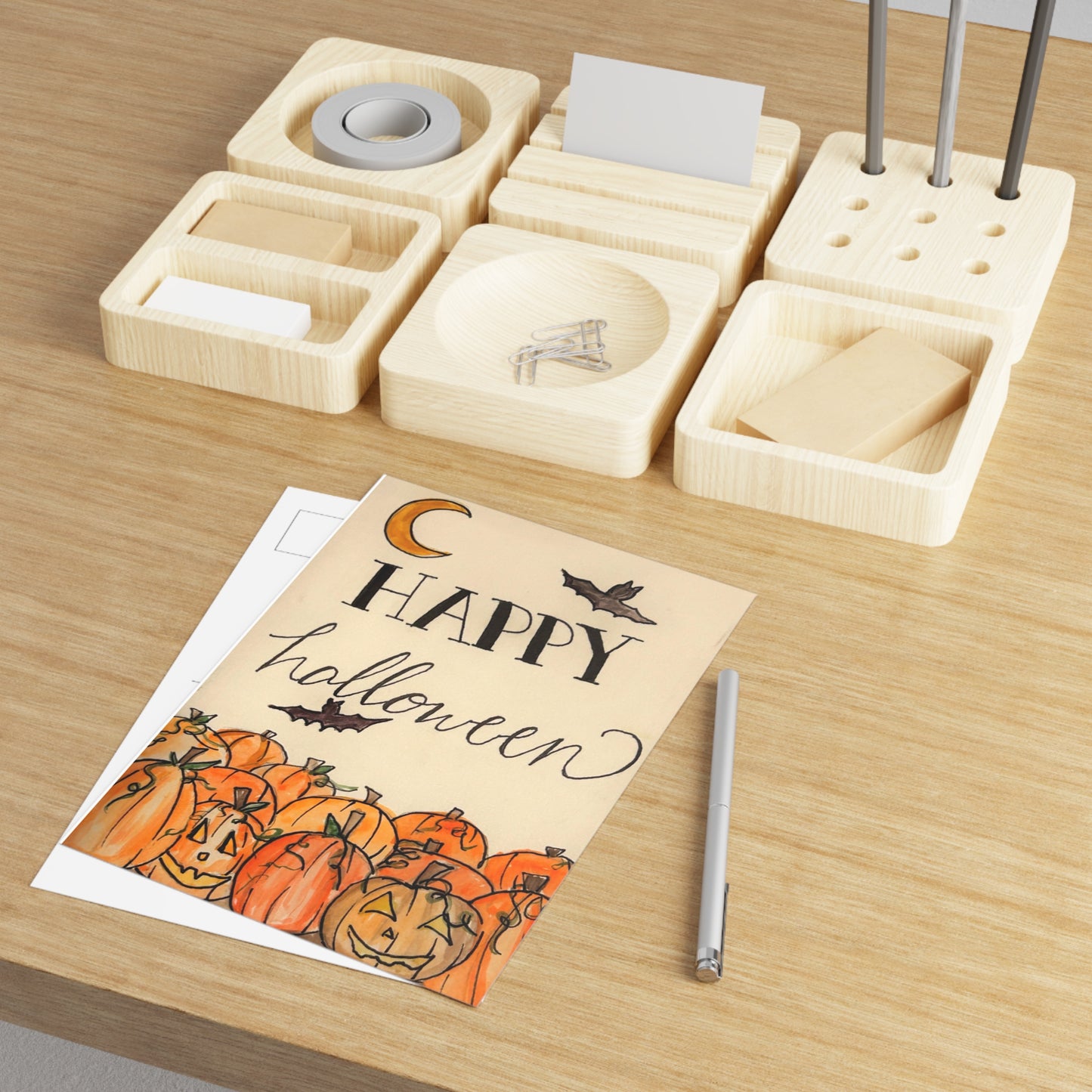 Fine Art Halloween Postcards