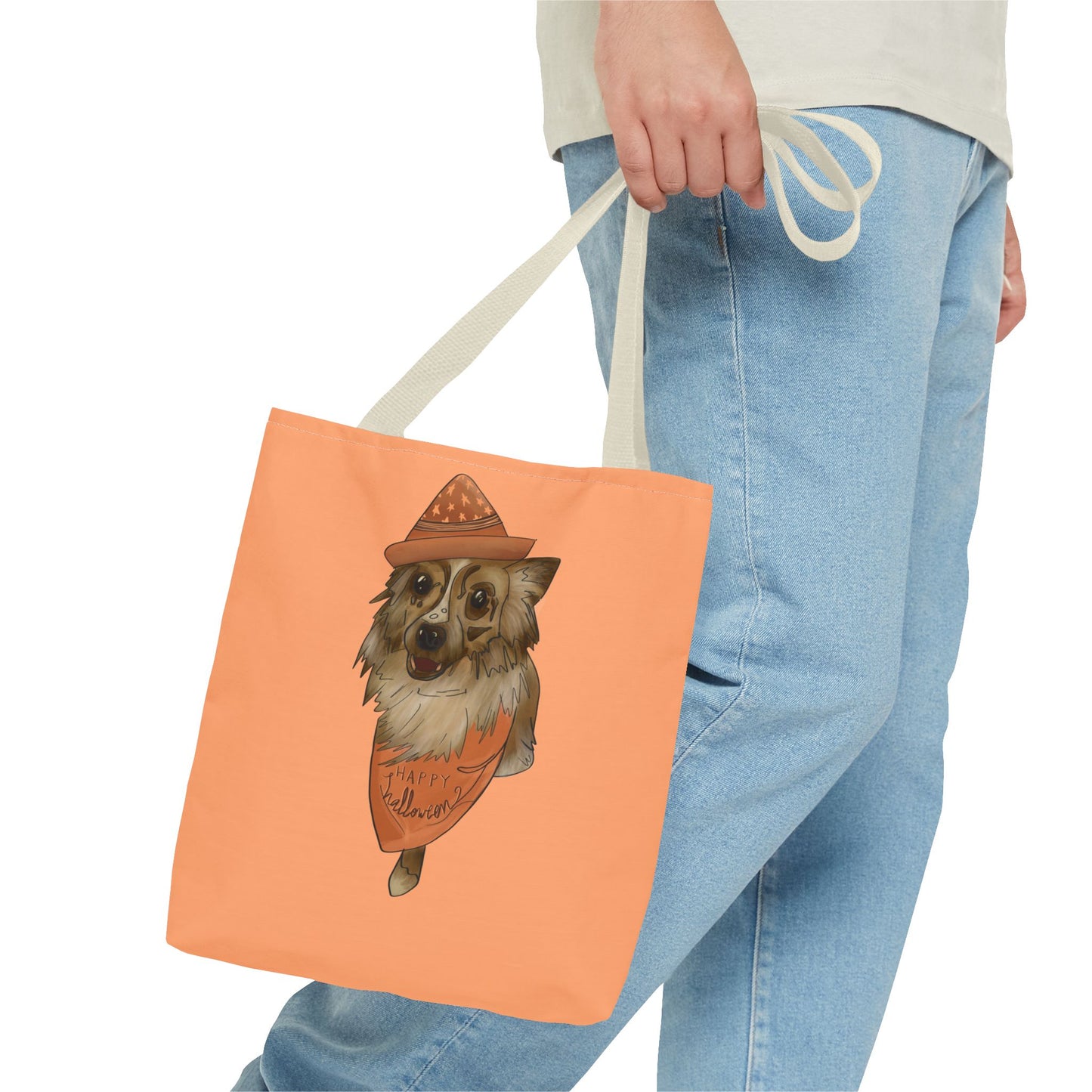 Halloween dog Tote Bag